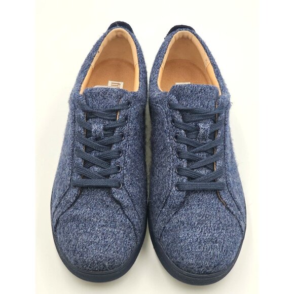 Fitflop Women's Blue Merino Wool Rally E01 Sneaker in Love Size 9 2405 - Picture 9 of 16